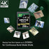 256GB SDXC UHS-I Memory Card - Up to 200MB/s Read Speed, C10, U3, V30, 4K UHD for Canon Nikon Sony Panasonic DSLR
