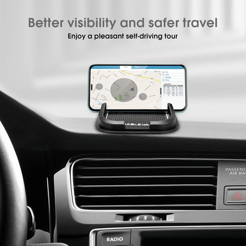 Anti Slip Pad Phone Holder for Car, Reusable Dashboard Pad with Heat Resistant Sticky Silicone Pads for Accessories
