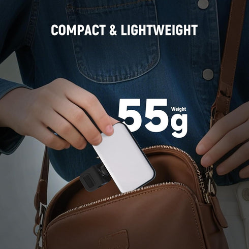 NEEWER 54 CRI88 650mAh, N8 Entry Level Version LED Selfie Light, LEDs Plastic Clip on Phone Fill Lighting for iPhone