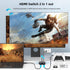 XinYaa 2.1 8K@60Hz 4K@120Hz 2 1 HDR10+ 48 3D Dolby PS5/4 B0X HDMI Switch, Aluminum HDMI Switcher in Out, HDM I Splitter