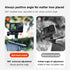 TELESIN Backpack Clip Mount, 360 Swivel Ball Joint Shoulder Bag Belt Strap Mounts for GoPro 12 11 10 9 8 7 6 5 Insta