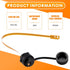AROVHAR IP67 Waterproof Micro-SIM Extension Cable Micro-Sim Panel Mount Extension Cable for Cabinet Chassis Case Frame