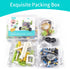 6-in-1 Programmable 200+ ELECFREAKS microbit Ring:bit Starter Kit, Makecode Coding Learning Kit with Building