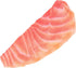 Abaodam Simulated Salmon Slices/Pieces as Photography Props Artificial Model Lifelike Fish Decoration