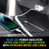 Cellet Micro-USB Car Charger with Built-in Coiled 4ft Long Micro USB Cable (Fast Charging 2.4 Amp)