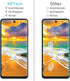 HPTech (2 Pack) Screen Protector Designed for Motorola Moto Edge (2021) / Moto Edge 5G UW Tempered Glass, 9H Hardness, Anti Scratch, Bubble Free, Case Friendly
