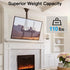 PERLESMITH Ceiling TV Mount for 26-65 inch Flat Screen Displays, Adjustable Ceiling Bracket Holds up to 110lbs
