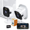 MyHive 2K Window Camera with 32GB SD Card, AI Night Vision 5G/2.4G WiFi