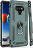 IKAZZ Case for Galaxy Note 9, Military Grade Shockproof Heavy Duty Phone Cover with Magnetic Kickstand