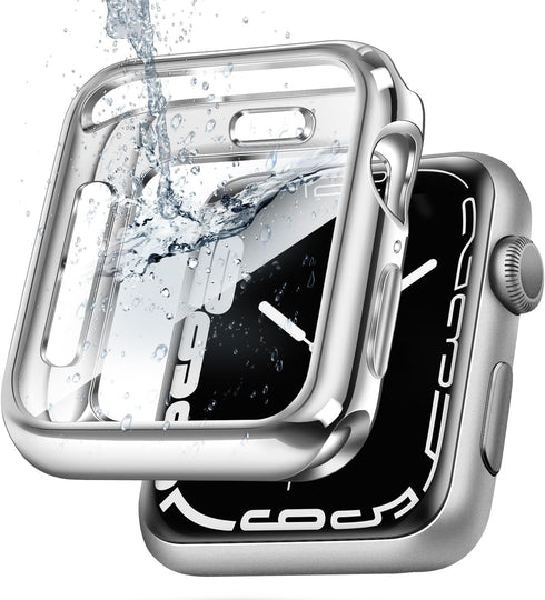 top4cus 44mm Soft TPU Anti-Scratch Cover for Apple Watch, All-Around Screen Protector, Compatible with Series 1-10