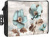Yukro Blue Broccoli Outdoor TV Cover 36 to 39 Inches, Farmhouse Rustic Floral