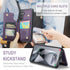 Samsung Galaxy S24 Case with Card Holder, Wallet Case for Women Men with RFID Blocking, Durable Kickstand Shockproof