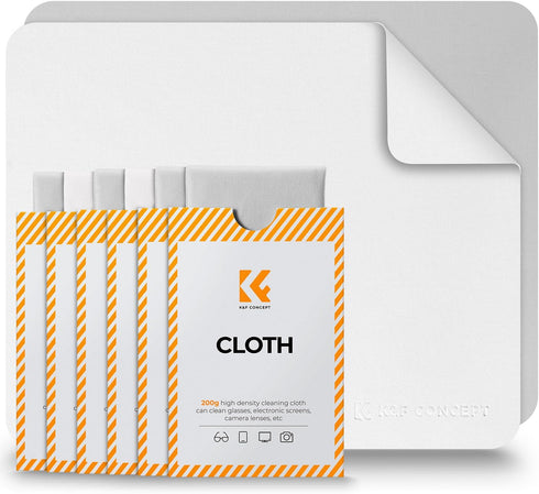K&F CONCEPT 20 Pack Lens Cleaning Cloth | Microfiber Cleaning Cloth |