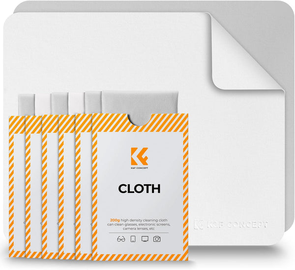 K&F CONCEPT 20 Pack Lens Cleaning Cloth | Microfiber Cleaning Cloth |