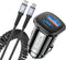 Syncwire USB C Car Charger 60W with PD 30W & QC 30W Fast Charging Adapter and 5FT Type C Cable for Samsung S23/S22,