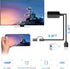 2-in-1 HDMI Cable for Android Phones & Tablets, 6.6ft MHL Adapter, 1080P HDTV Mirroring & Charging, USB Type C & Micro