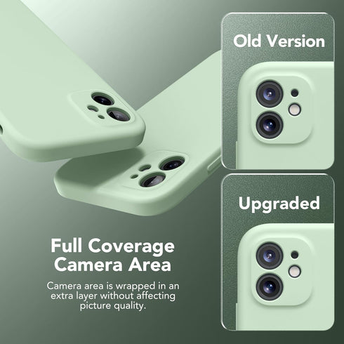 for iPhone 11 Phone Case, Compatible with MagSafe, Full Camera Protection, Slim Shockproof Case - Light Cyan