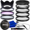 Ultimaxx 77MM Complete Lens Filter Accessory Kit, Variable ND Filter (ND2-ND400) + UV CPL FLD Filter Set + Macro Close