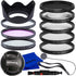Ultimaxx 77MM Complete Lens Filter Accessory Kit, Variable ND Filter (ND2-ND400) + UV CPL FLD Filter Set + Macro Close