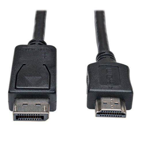 TRIPP LITE DisplayPort to HDMI Audio Video Cable Adapter, DP to HDMI,