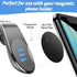 FdcZeyxior 20 PCS Metal Plates for Magnetic Mount Phone Magnetic for Back of Phones Black Universal Replacement Metal