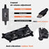 140mm 3-Degree 5V Quiet Dual Router Fan Cooler with L/M/H Speed Controller, DC USB Powered Cooling Case Fan for Router
