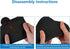 Geekria NOVA Knit Fabric Headband Cover + Cat Ears Attachment for Razer, SteelSeries, HyperX Headphones