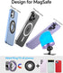 Magnetic Phone Holder for Car with 20 Strong Magnets, 360° Phone Mount for iPhone 15 14 13 12 Pro Max Plus