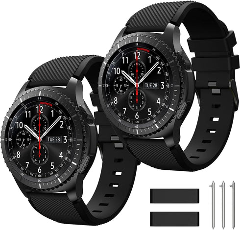 TOOLAIK 22mm Watch Band Compatible with Samsung Galaxy Watch 3 45mm/Galaxy Watch 46mm/Gear S3 Frontier/Classic