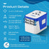 Ceptics Universal Travel Adapter Plug with 4 USB Ports - Charge Cell Phones, Smart Watches, iPhones - For International