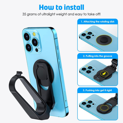 WixGear SELFPICT, Hand Selfie & Stand with Secured Hand Selfie Holder (New 2022 Patent Item)