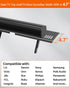 CUISIBOT 15 Lbs, 16.9x4.7inch Soundbar Mount, No Drilling Steel TV Top Shelf Fits Most of Sound Bars Up to Universal
