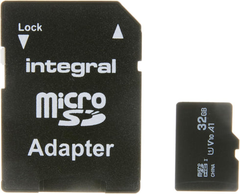 Integral 32GB V10 U1 High Speed UHS-I MicroSDHC Card
