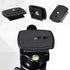 Josojoou 3PCS 43x43mm Universal Tripod Quick Release Plate, Camera Tripod Mount Adapter with Screws, Camera Tripods