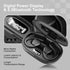 5.3 60H IP66, TTQ Open Ear Headphones, Bluetooth Open Ear True Wireless Earbuds, Sports Earbuds with Earhooks