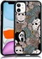 Horror Flowers iPhone 11 Case, TPU Shockproof Ghostface Design Phone Cover, Gift for Men Women