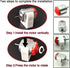 6 Set 3V -12V 25000 86Pcs 9V DC Motors Kit, Mini Electric Hobby Motor RPM Strong Magnetic with Plastic Gears, Battery