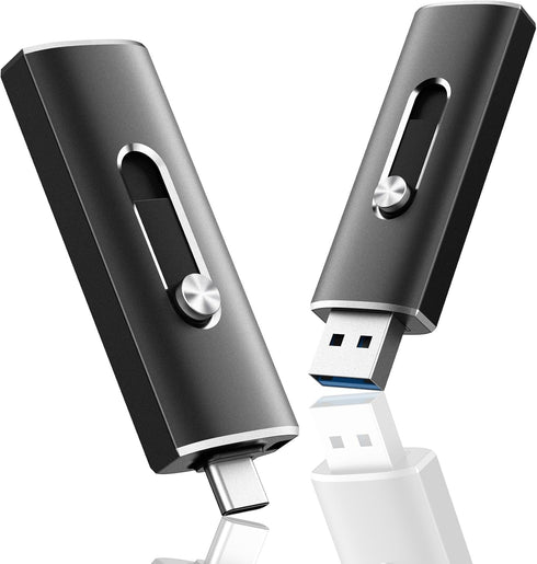 LINTYLE 128GB USB C Flash Drive Dual USB 3.2 Gen 1/USB 3.1 Gen