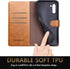 SUANPOT for Samsung Galaxy Note 10, RFID Blocking Leather Wallet Case, Flip Folio Book Cover for Women Men