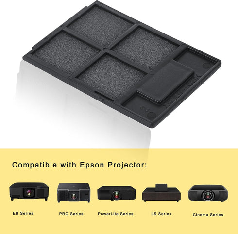 Replacement ELPAF13 V13H134A13 Filter for Epson Projector Powerlite Home Cinema 83+ 700 S5 S6 W6 EB-S6 S62 410W TW420