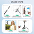 Treayes 67Inch Extendable Phone Selfie Stick with Wireless Remote, Tripod Stand and Fill Light, Portable