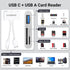 KiwiBird 16 15 S25 S24 SD Card Reader USB C, USB SD Card Reader, Digital Camera Adapter Memory Cards to USBC Type C