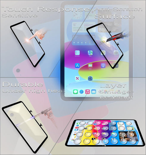 10th (10 2022) /A16 (2025) A2696 A2757 A2777 A3162 |A3354 A3355 A3356 10.9" for iPad Generation Gen Screen Repair
