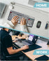 Keyboard Mouse Set, Dual Mode Bluetooth Combo with Vintage Round Keycaps for Gaming