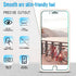 Slanku Tempered Glass Screen Protector (3 Pack) for iPhone 8 Plus, 7 Plus, 6S Plus, 6 Plus - Easy Install,