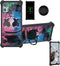 Vortex HD62 Case, Compatible Hard PC + Soft Silicone, Ring Support, Luminous Effect, YGH-BQ