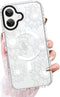 OOK Clear Floral case for iPhone 17 Case, Cute Sunflower Floral Blooms DesignSoft