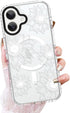 OOK Clear Floral case for iPhone 17 Case, Cute Sunflower Floral Blooms DesignSoft