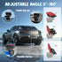 Giantree 1PCS Rear Camera Holder, Universal Dash Cam Rear View Camera Mount with A Screwdriver Tool, Adjustable Back