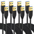 4-Pack 6ft USB 3.0 A to A Cable USB Male to Male